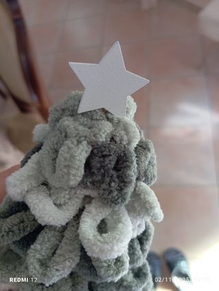 Alberello di Natale fatto a mano