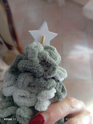 Alberello di Natale fatto a mano