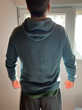 Sudadera DOMYOS verde/azul