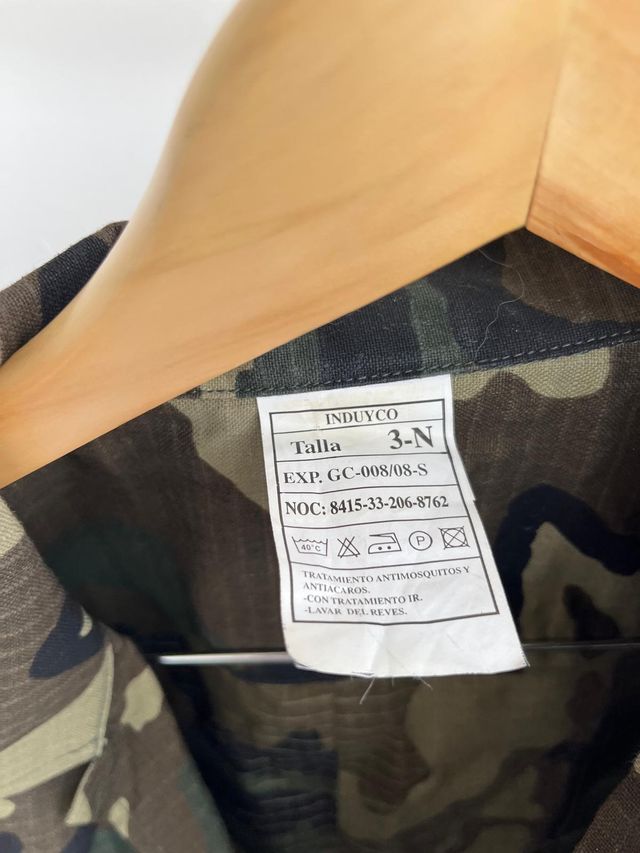 Camisola patrón boscoso ET 3N