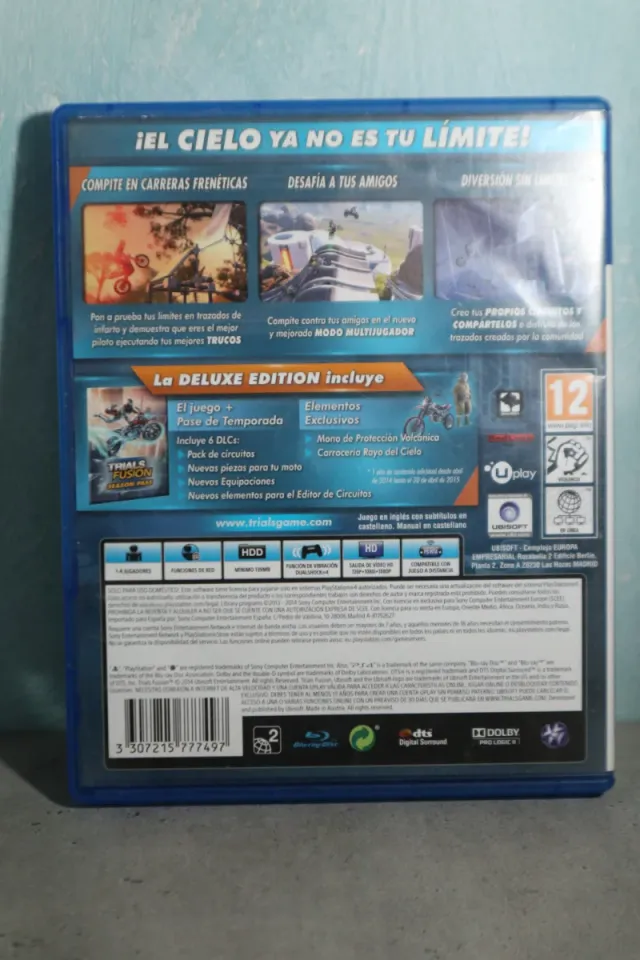 Trials Fusion Deluxe Edition PS4