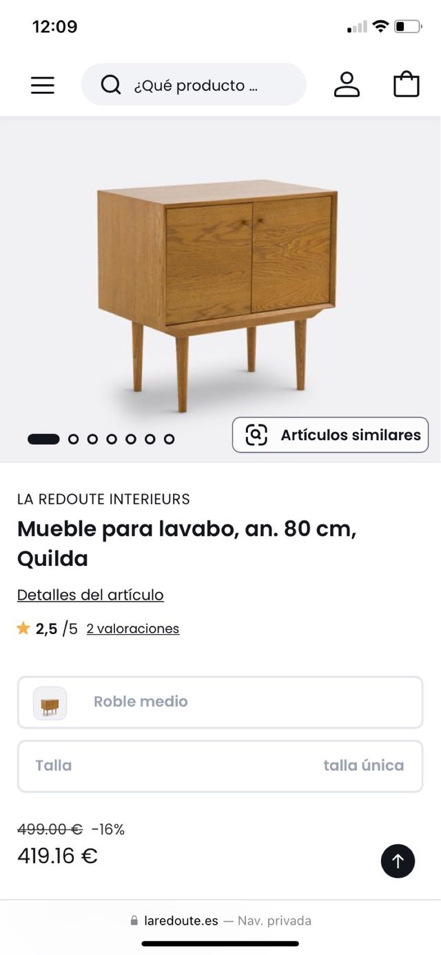 Mobile vintage in legno La Redoute