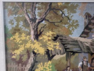 Quadro vintage a mezzo punto