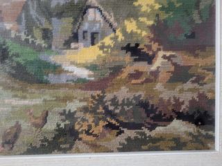 Quadro vintage a mezzo punto