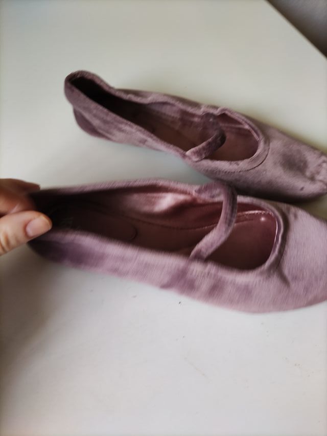 Bailarinas Zara rosas/moradas