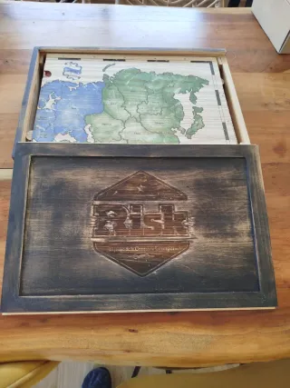 RISK Edición Madera Juego de Mesa