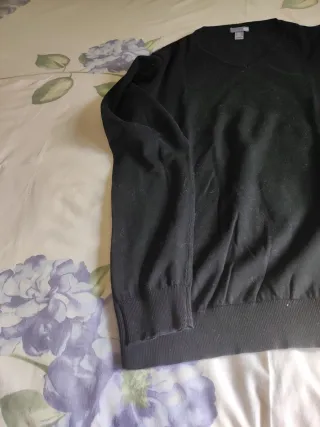 Jersey hombre pico negro