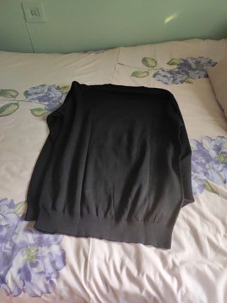 Jersey hombre pico negro