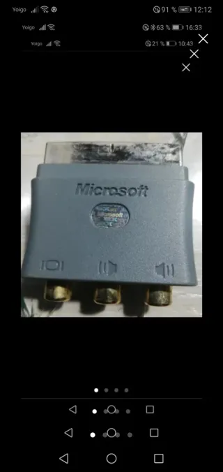 Conector Xbox Microsoft