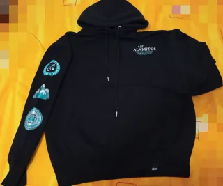 Sudadera Negra Hombre