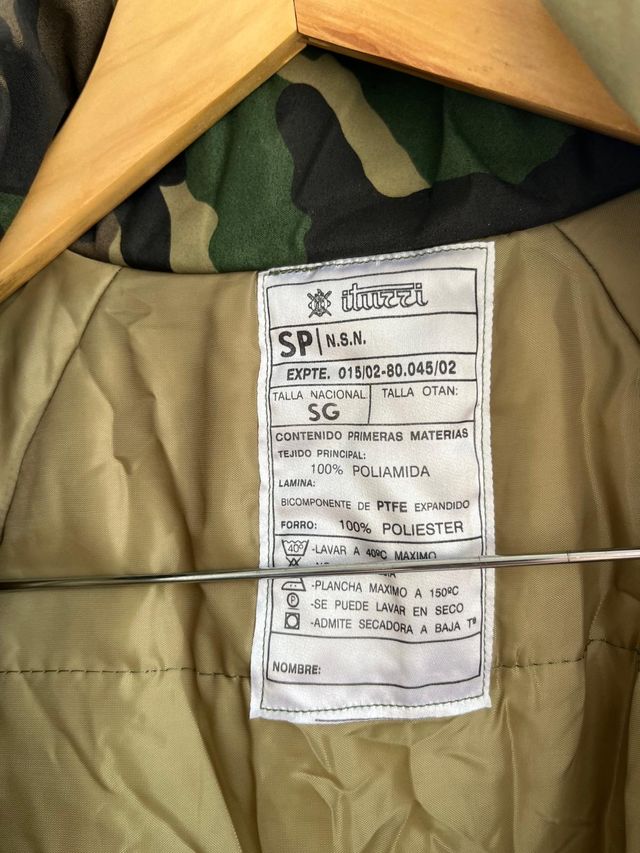 Chaquetón Infantería de Marina boscoso SG