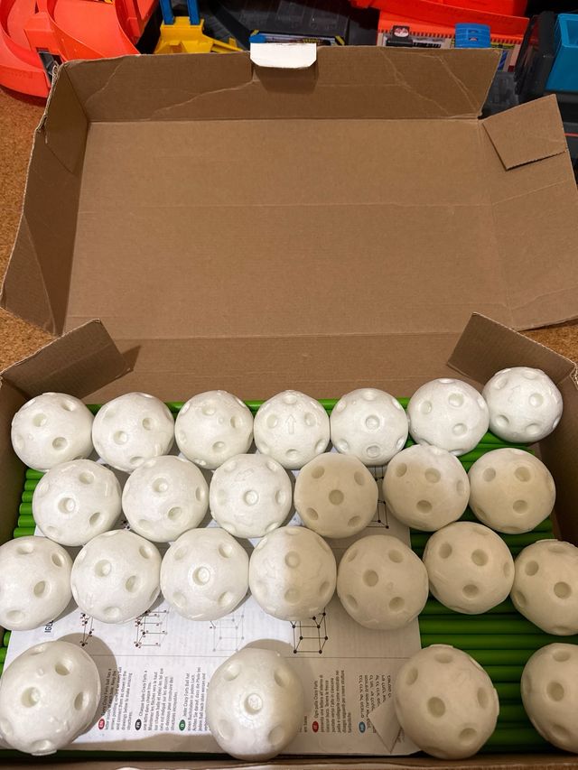 Crazy Forts si illumina al buio 69 pezzi