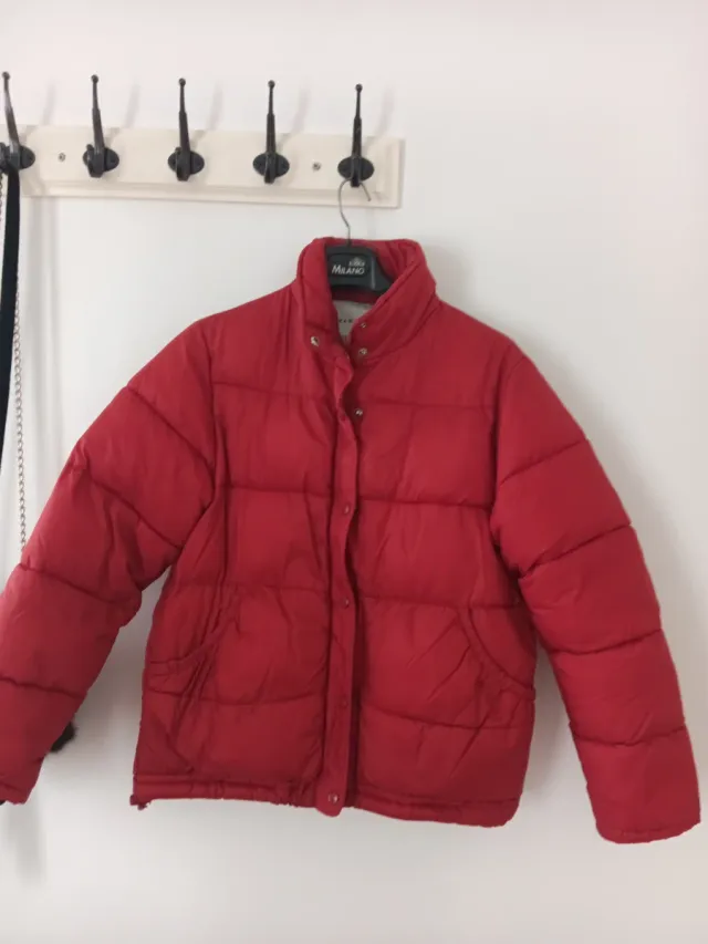 Anorak Rojo Zara Talla M