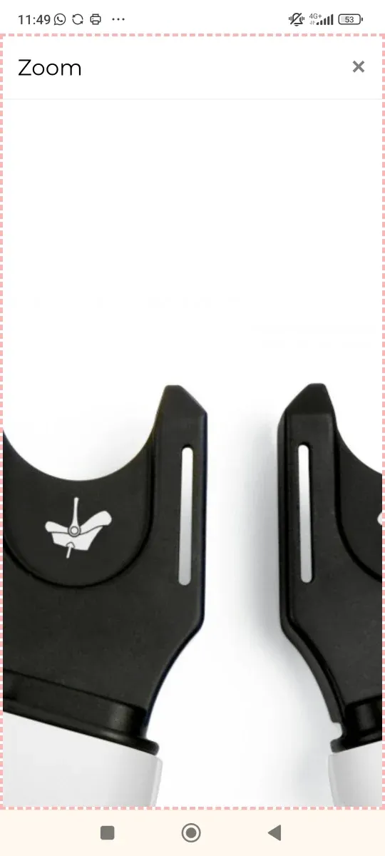 Adaptadores Silla Bugaboo Camaleon 