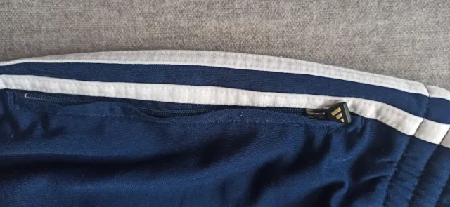 Pantalón deportivo Adidas unisex azul Talla 168