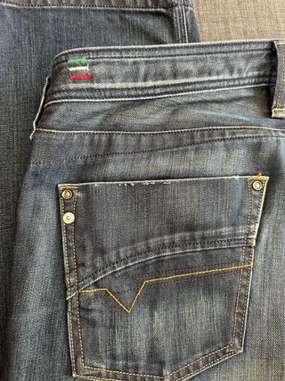 Pantalón vaquero Diesel azul