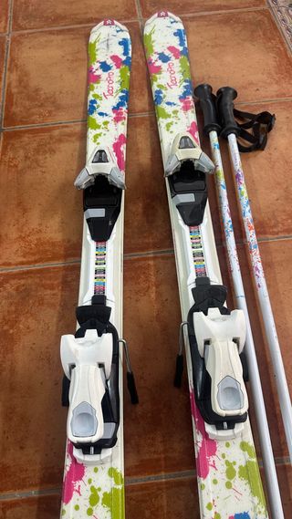 Lote esquís TecnoPro niña