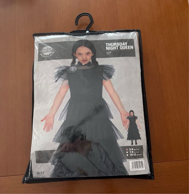 Disfraz Miércoles Niña