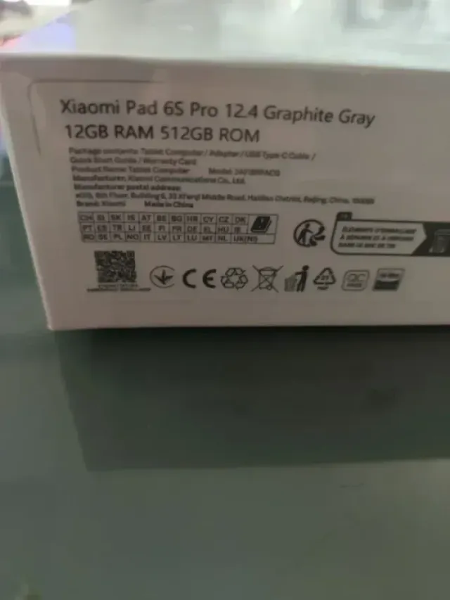 Xiaomi Pad 6S Pro 12.4" - Nueva