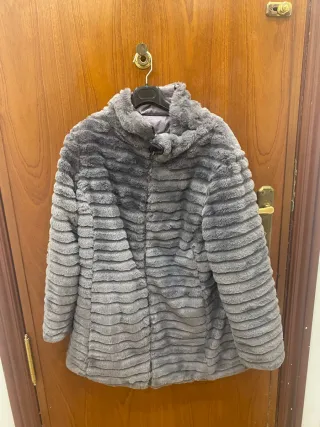 Conjunto Camisa Larga Estampada y Top Azul