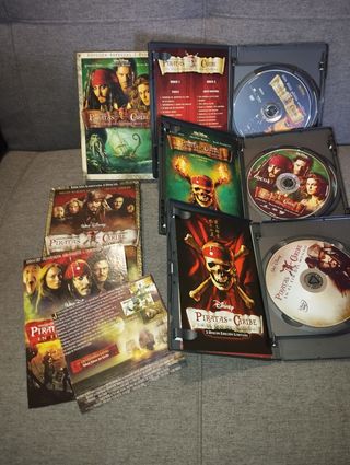 DVD Piratas del Caribe Edición Coleccionista