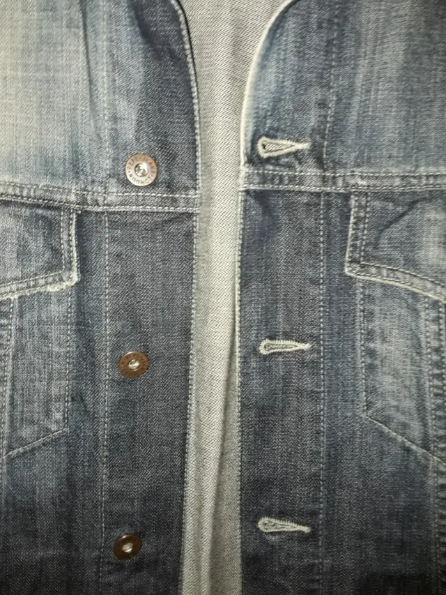 Chaqueta de mezclilla para hombre