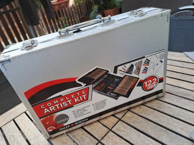 Maletín Completo Artista Daler Rowney 122 Piezas