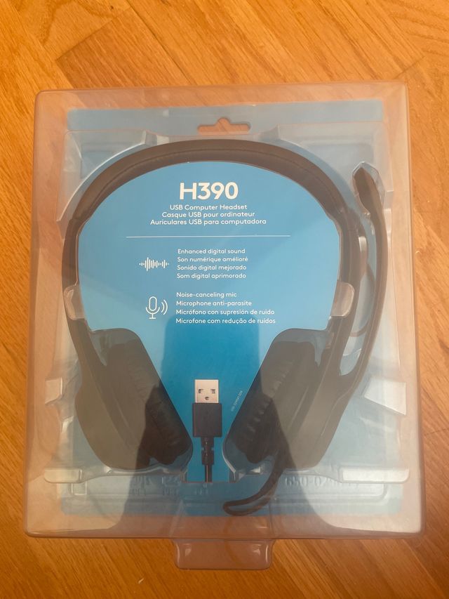 Logitech H390 Auriculares USB con Micrófono