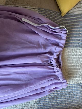 Falda danza oriental morada talla única