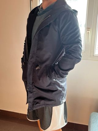 Cazadora/Parka Pull&Bear Azul marino Talla S