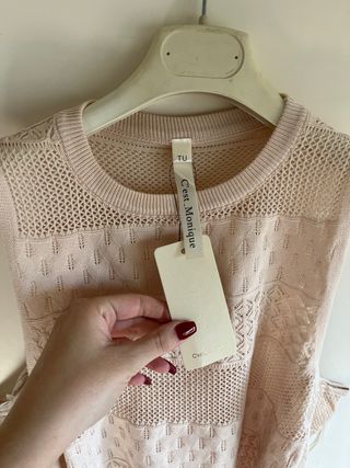 Maglietta C'est Monique spalle scoperte