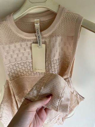 Maglietta C'est Monique spalle scoperte