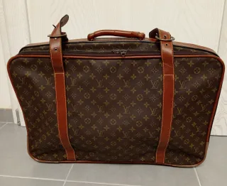 Valigia Louis Vuitton monogram marrone
