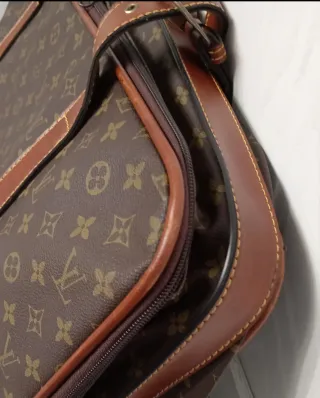 Valigia Louis Vuitton monogram marrone