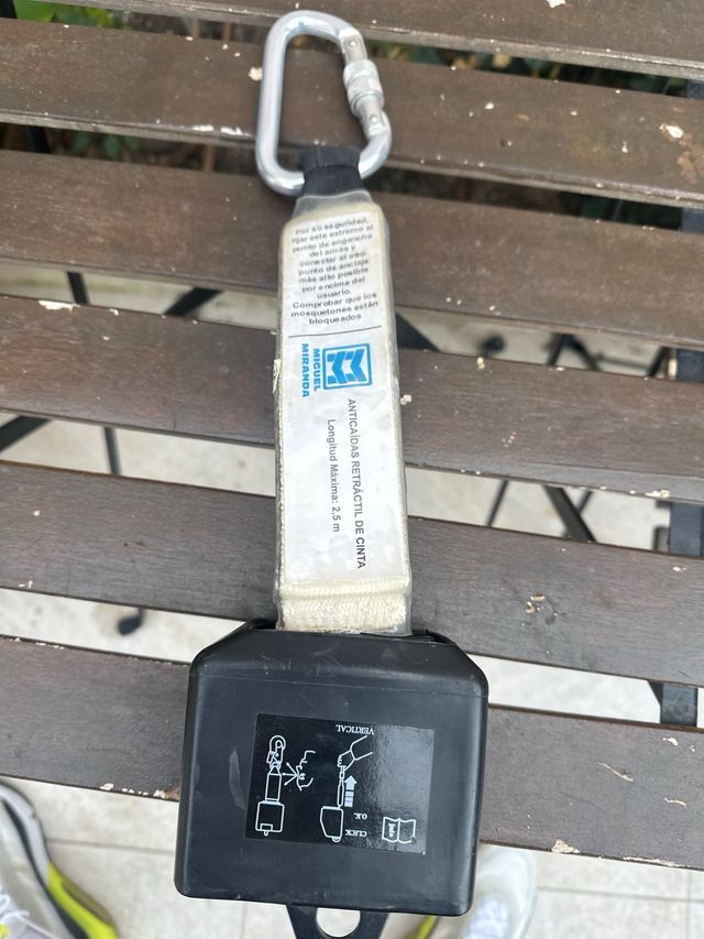 Cinta anticaída MIRABLOCK PN 2002