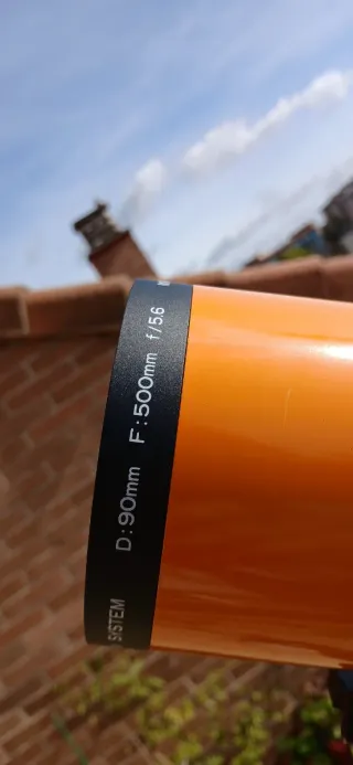 Telescopio D:90mm F:500mm f/5.6