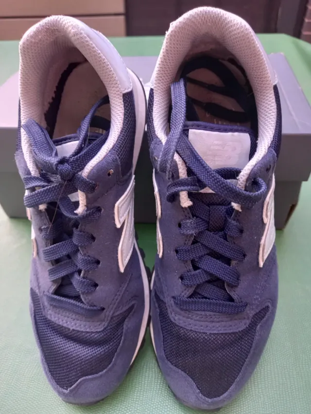 Zapatillas New Balance Mujer Azul/Blanco