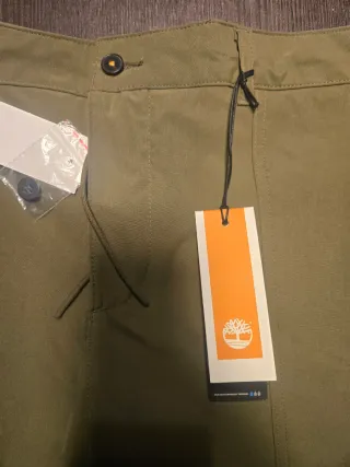 Timberland Pantaloncini Cargo Verde Militare W36