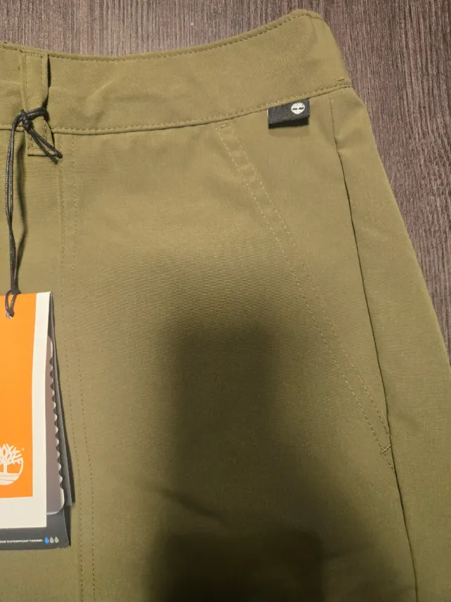 Timberland Pantaloncini Cargo Verde Militare W36 