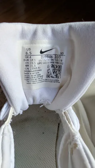 Zapatillas Nike Air Force 1 Blancas con plataforma