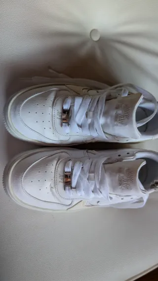 Zapatillas Nike Air Force 1 Blancas con plataforma