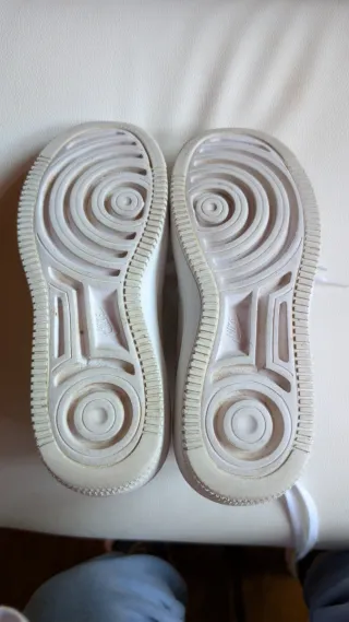 Zapatillas Nike Air Force 1 Blancas con plataforma