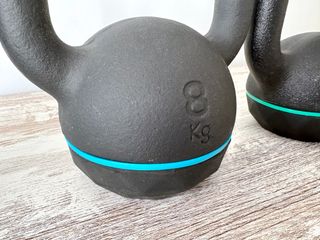 Kettlebell pesa rusa 12 8 6 kg Decathlon DOMYOS