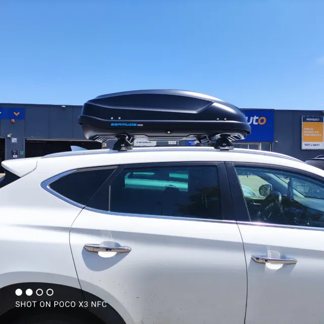 Cofre Techo Norauto Bermude 100 Negro 304L