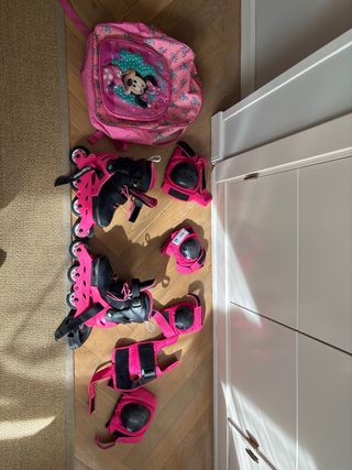 Patines Rollerblade Talla 36.5 + Protecciones