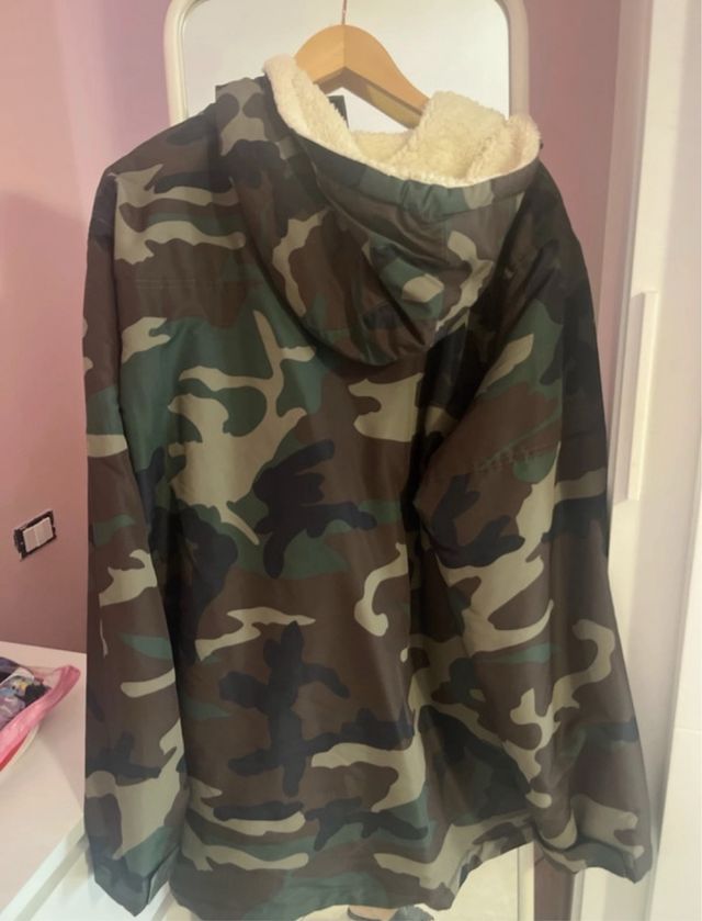 Giacca Maglione Uomo Mimetica