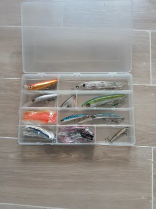 Caja Señuelos Pesca Rapala