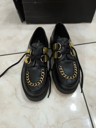 Mocassini donna vera pelle con scatola