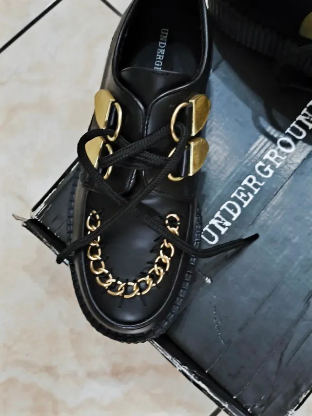 Mocassini donna vera pelle con scatola