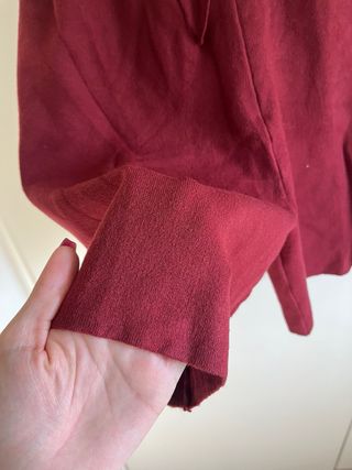 Pantaloncino lanetta bordeaux